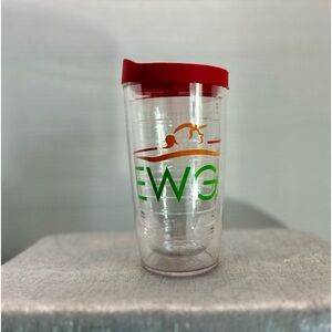 16oz Tervis tumbler, EWGA with Red lid